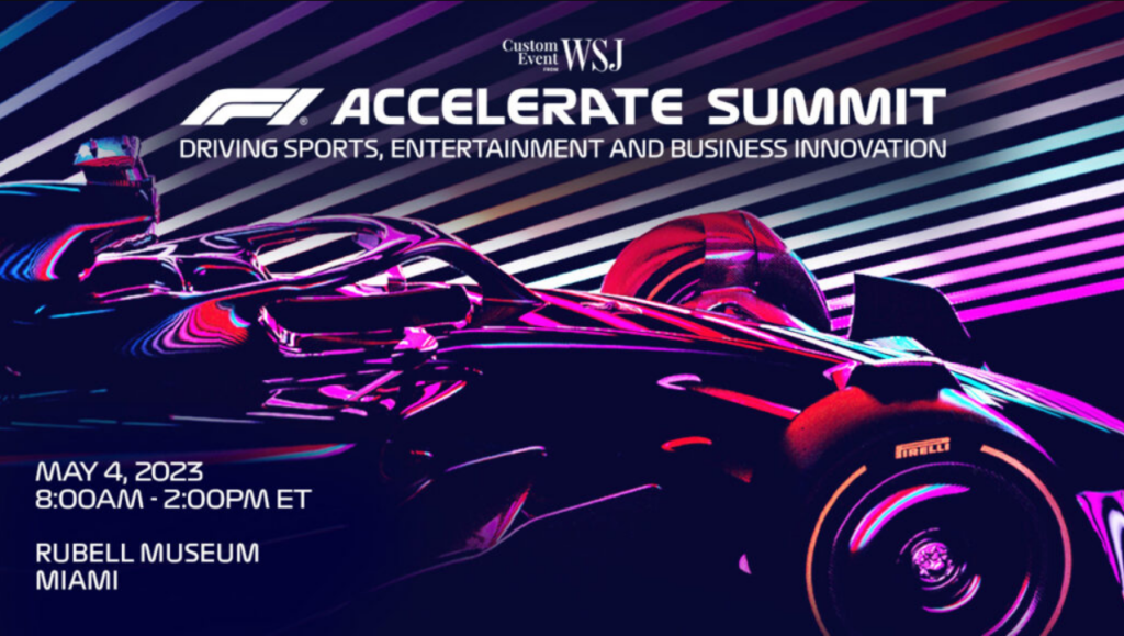 F1 style poster design