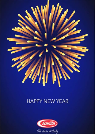 Barilla "Fireworks" print ad