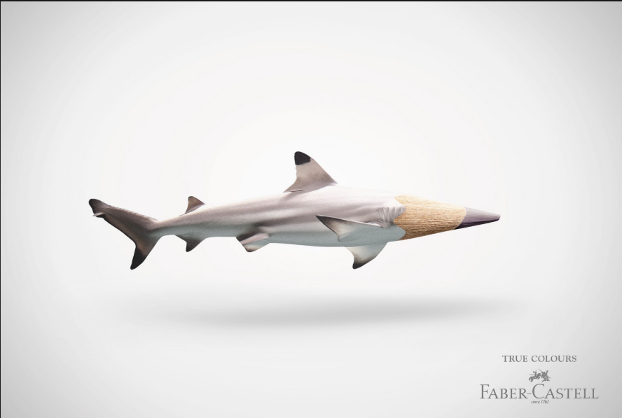 Faber-Castell "True Colors" print ad