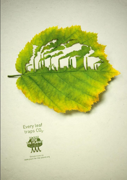 Plant for the Planet print ad
