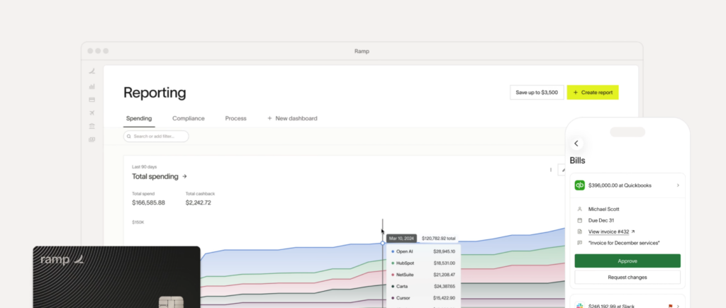 Ramp spend management solution