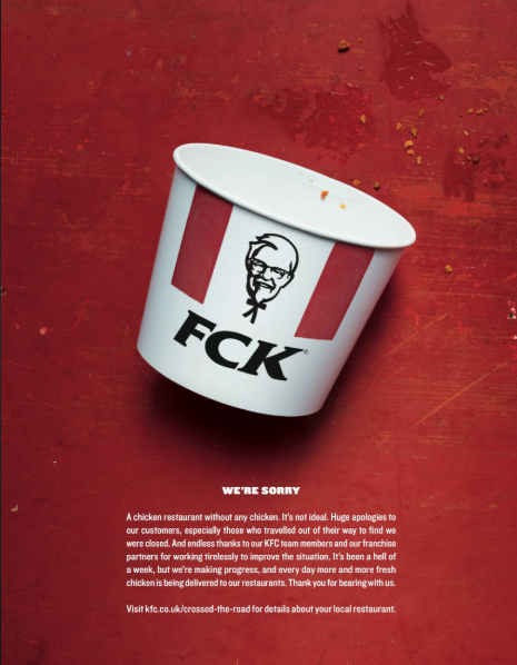 KFC - FCK Campaign