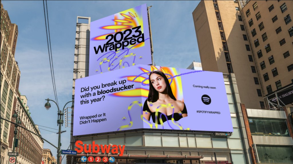 Spotify - Wrapped ad