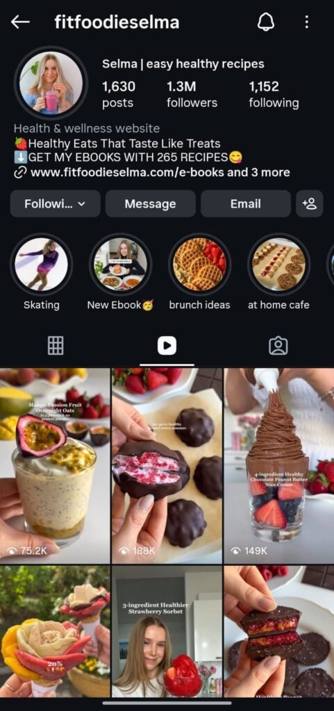 Adding link in bio in Instagram profiles