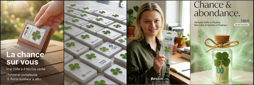 Le pass Bonheur instagram posts made by Predis AI